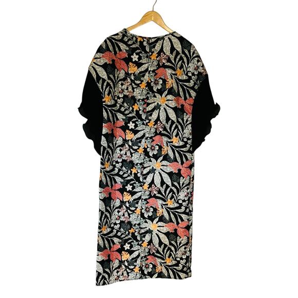 SHEIN Modely Floral Print Kaftan Dress Size XL NWT - Picture 2 of 8